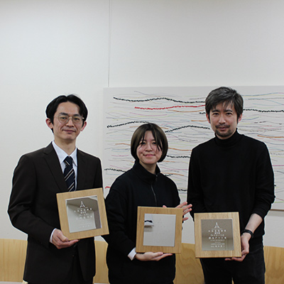 私道かぴ、石崎竜史、鈴木アツト